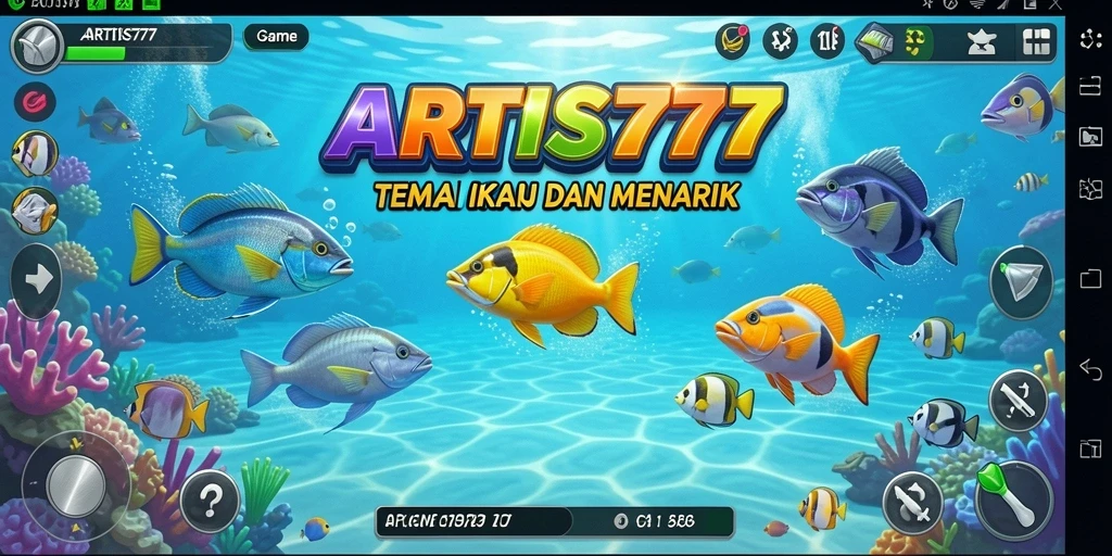 Gameplay seru saat menembak ikan di ARTIS777.