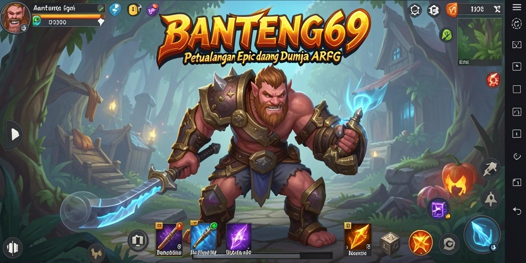Gameplay seru dan mendebarkan di BANTENG69 ARPG.
