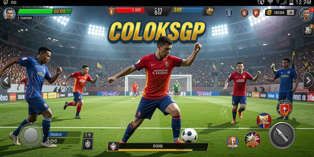 Tampilan menarik dari gameplay COLOKSGP yang menggugah semangat olahraga.