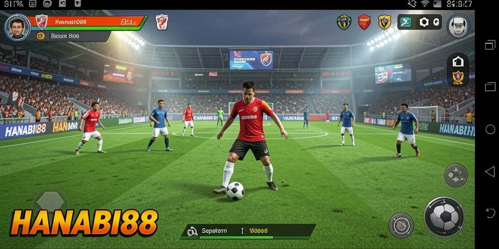 Tampilan gameplay HANABI88 yang menegangkan dan realistis.