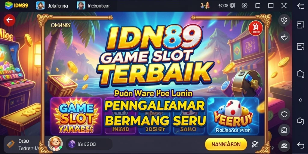Tampilan gameplay Slot yang menarik dan penuh warna.