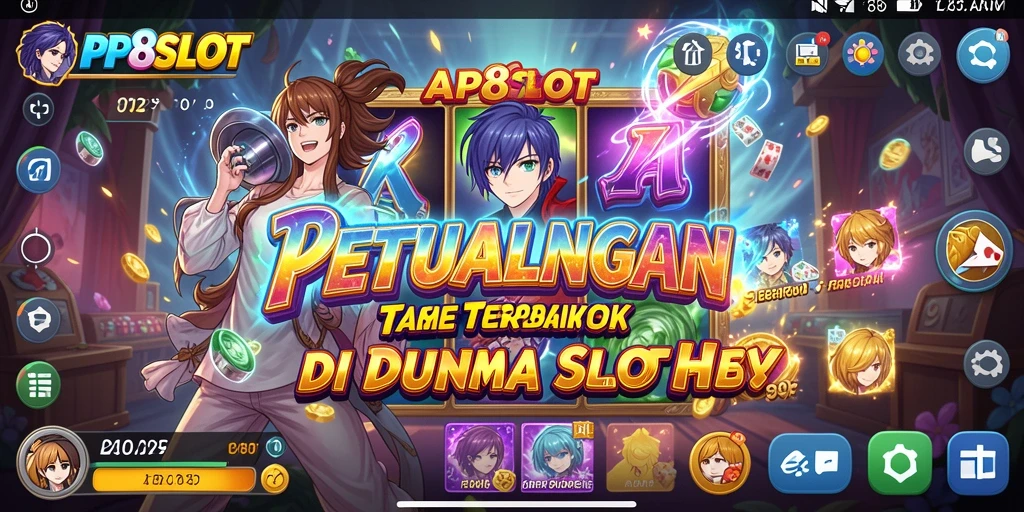 Visual menakjubkan dari gameplay PP8SLOT yang seru.
