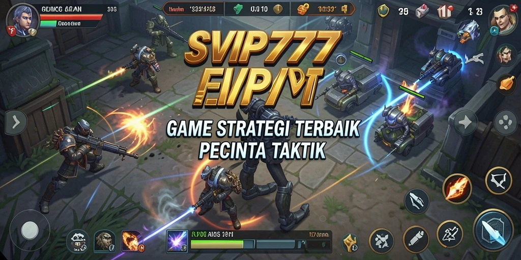 Tampilan gameplay menantang dalam SVIP777 untuk strategi taktis.