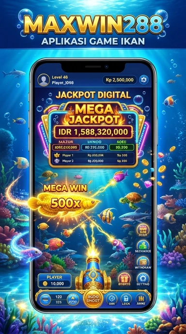Tampilan antarmuka utama maxwin288 yang menarik dan mudah dinavigasi.
